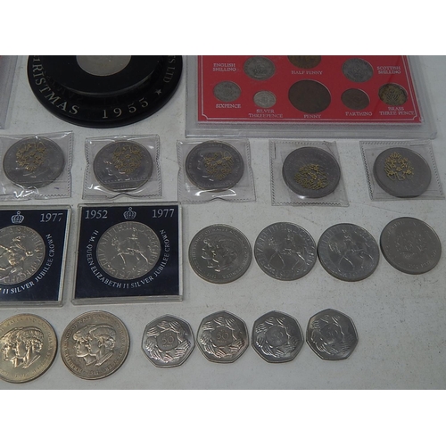 249W - Collection of Coins & Sets to include proof sets, farewell to £SD, crowns etc.