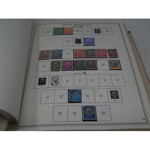 103 - GERMANY collection of Stamps in Minkus album inc Third Reich and some better ranges and sets