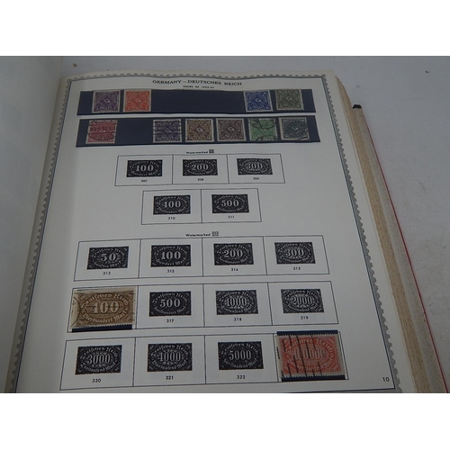 103 - GERMANY collection of Stamps in Minkus album inc Third Reich and some better ranges and sets