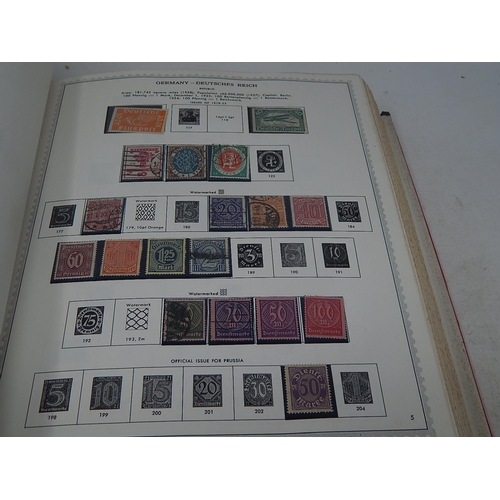 103 - GERMANY collection of Stamps in Minkus album inc Third Reich and some better ranges and sets