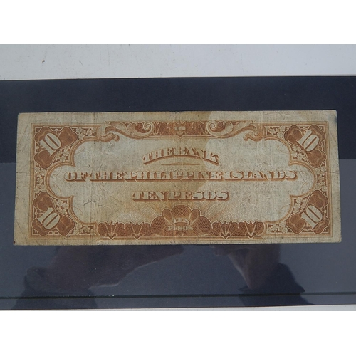 104 - Rare Philippines 1933 Ten Pesos banknote