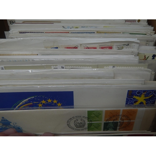 123 - A large box full of First Day Covers and Postal History