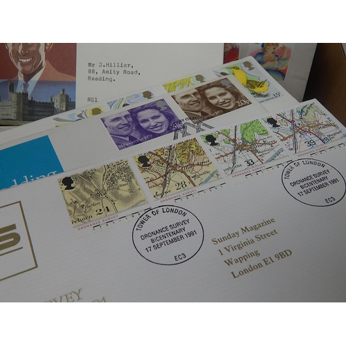 123 - A large box full of First Day Covers and Postal History