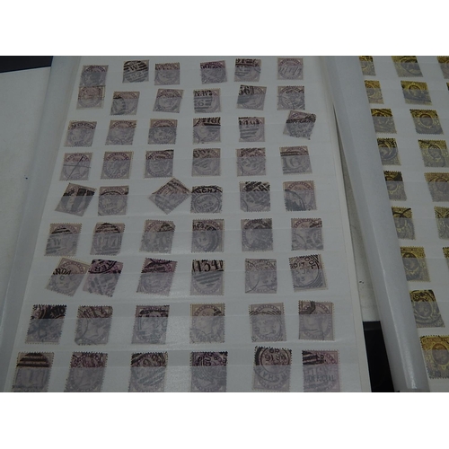 129 - A Large Collection of Victorian Postage Stamps housed on vintage album pages and a Hagner Sheet, inc... 