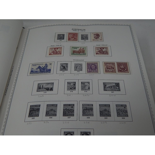 130 - British Oceania stamp collection housed in thick Minkus album, many sets and ranges in mostly Mint c... 