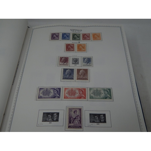 130 - British Oceania stamp collection housed in thick Minkus album, many sets and ranges in mostly Mint c... 