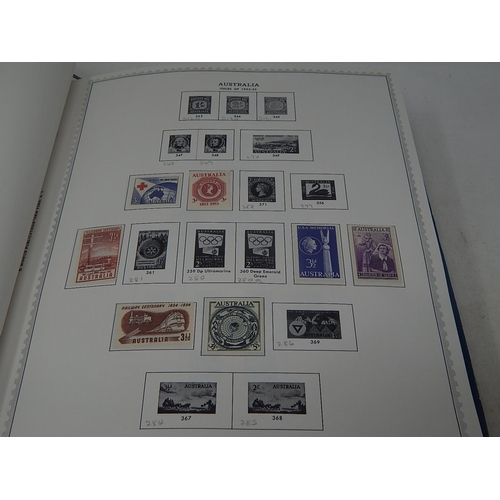 130 - British Oceania stamp collection housed in thick Minkus album, many sets and ranges in mostly Mint c... 