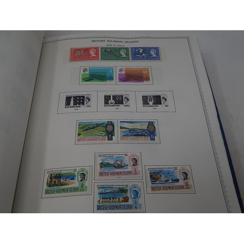 130 - British Oceania stamp collection housed in thick Minkus album, many sets and ranges in mostly Mint c... 