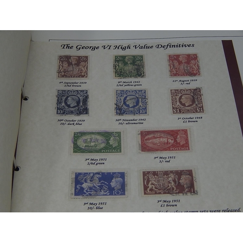 144 - A Superb collection of Stamps housed in a Definitive Album comprising a Penny Black, Penny Reds impe... 