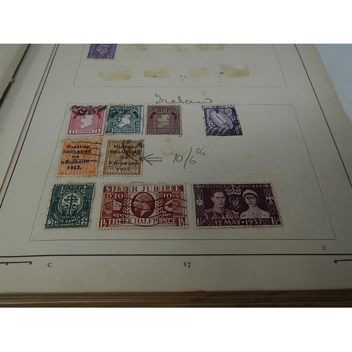 145 - A Vintage Imperial Postage Stamp dating back to 1887 with a sparsley filled but valuable range of ea... 