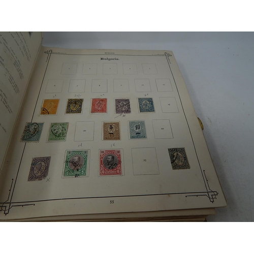 145 - A Vintage Imperial Postage Stamp dating back to 1887 with a sparsley filled but valuable range of ea... 