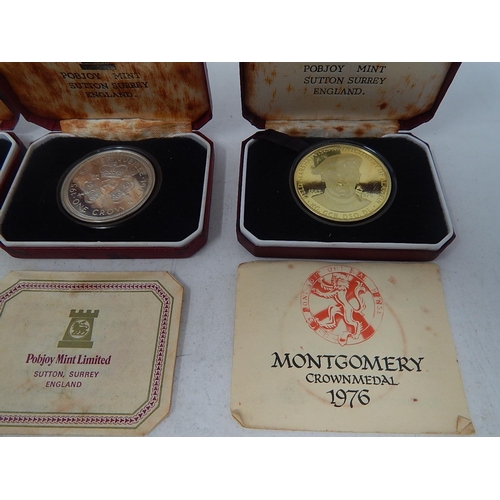 160 - Isle of Man 1977 Silver Jubilee Proof Crown in Pobjoy Mint case struck in Solid Sterling Silver; Mon... 