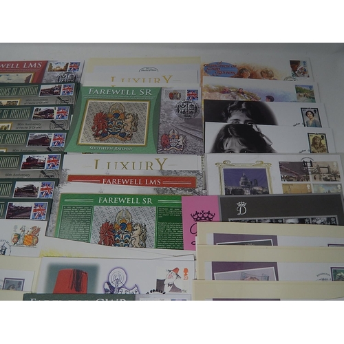 167 - a collection of limited edition First Day Covers to include Enid Blighton; Queen Mother; Great Named... 