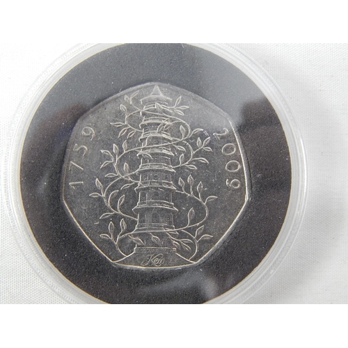 188 - Kew Gardens Rare 50p in about Uncirculated condition