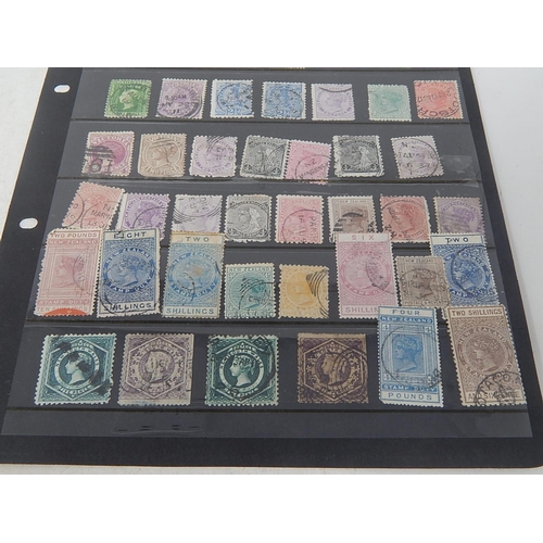 198 - A superb range of early Australia/New Zealand Victorian stamps to include Queensland, and NZ Stamp D... 