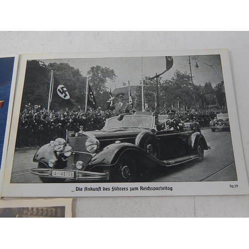 201 - Germany Third Reich Adolph Hitler post card with 21 September 1938 Swastika handstamp; Adolph Hitler... 