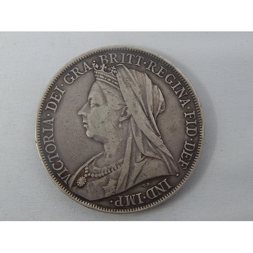 266D - Queen Victoria Silver Crown 1900