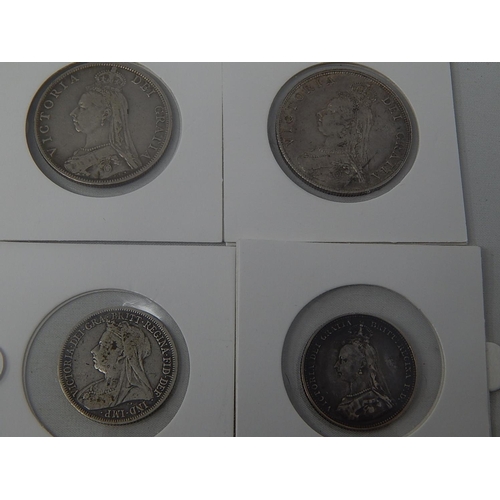 266F - Queen Victoria Silver Florins etc (10)