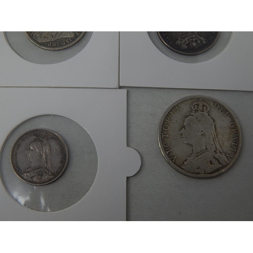 266F - Queen Victoria Silver Florins etc (10)