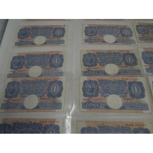 266J - Bank of England £1 Notes (24)