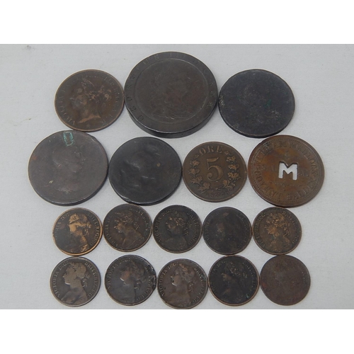 266W - c18th & c19th Copper Coinage.