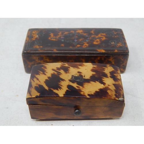 815 - Two C19th Snuff Boxes.