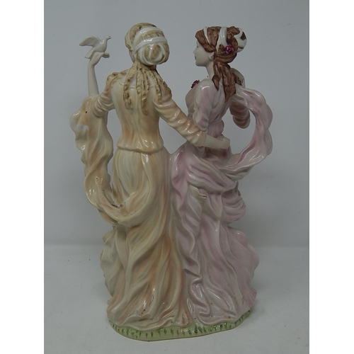 78 - Wedgewood - Peace & Friendship Figure