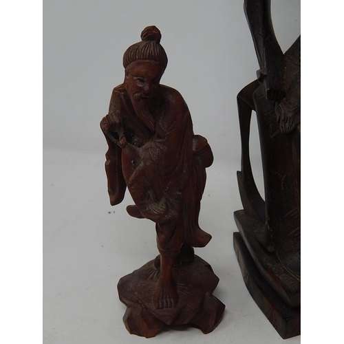 167 - Indian Carved Figure