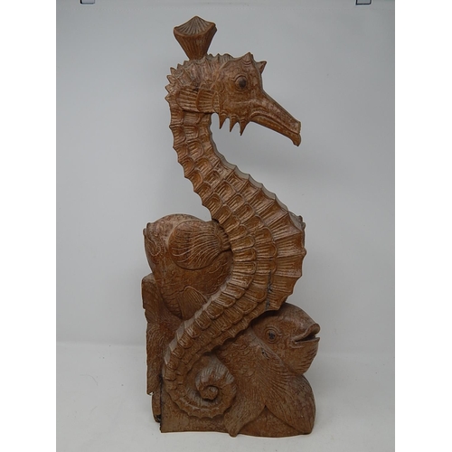 170 - Wood Carving (Sealife)