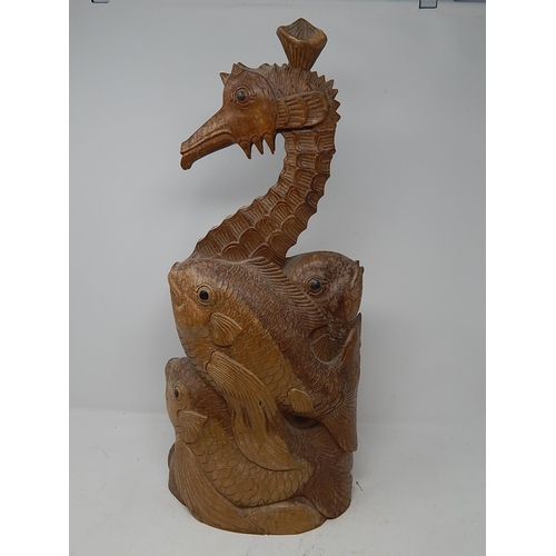 170 - Wood Carving (Sealife)