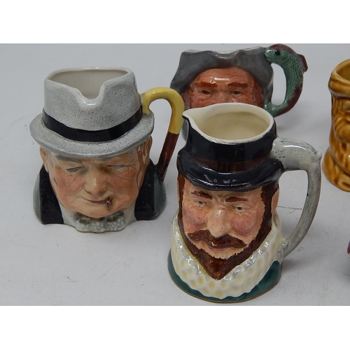 192 - Selection of miniature Toby Jugs