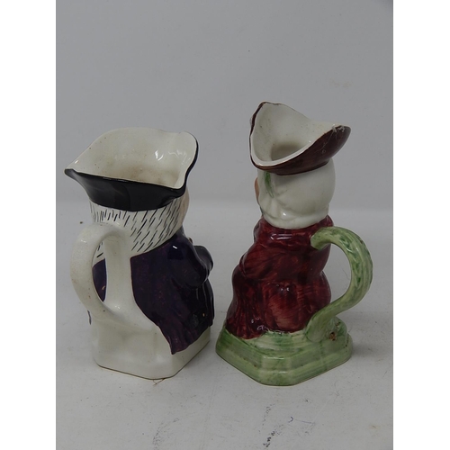 201 - X2 Small Toby Jugs