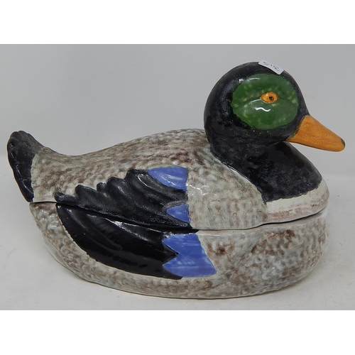 315 - Large Duck Tureen