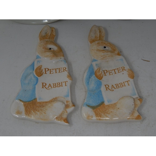 319 - X4 Peter Rabbit collectors items