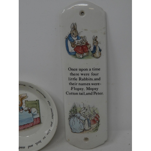 319 - X4 Peter Rabbit collectors items