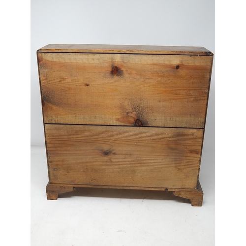 341 - Small wooden desk bureau