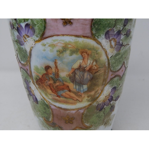 342 - Hand painted Vase