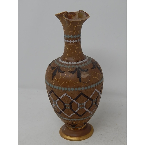 386 - Doulton Vase - Damaged