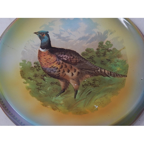 452 - Pheasant Glazed plate