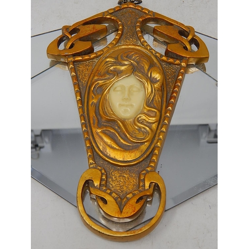 453 - Small Art Deco Mirror