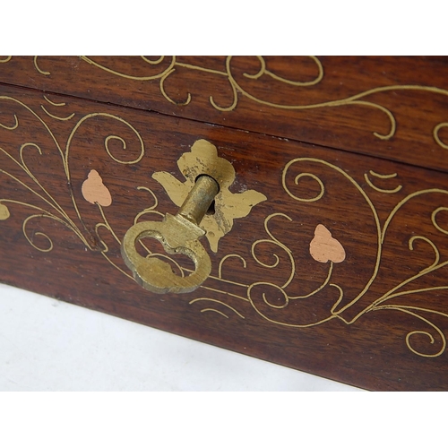 459 - Wooden Jewellery Box