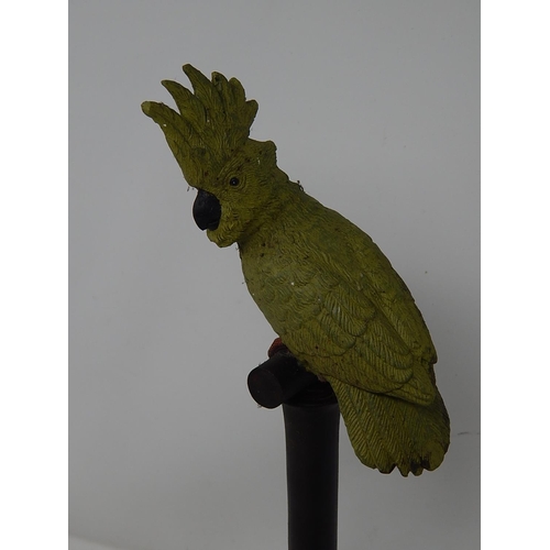 488 - Bird on Wooden Perch