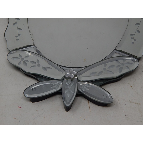 493 - Modern Butterfly Mirror