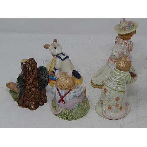 523 - X5 Doulton Figures