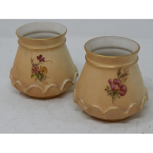 559 - X2 Royal Worcester Vases