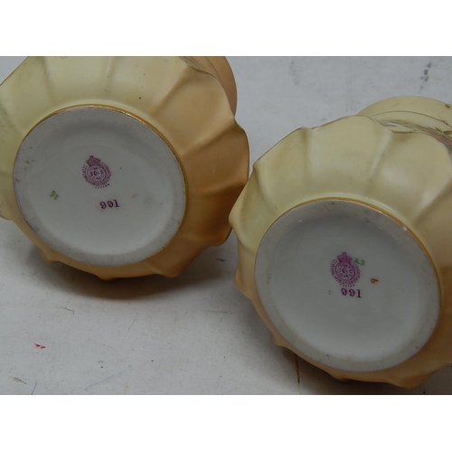 559 - X2 Royal Worcester Vases