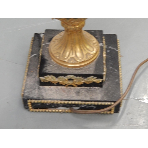 571 - Heavy Marble Lamp Base