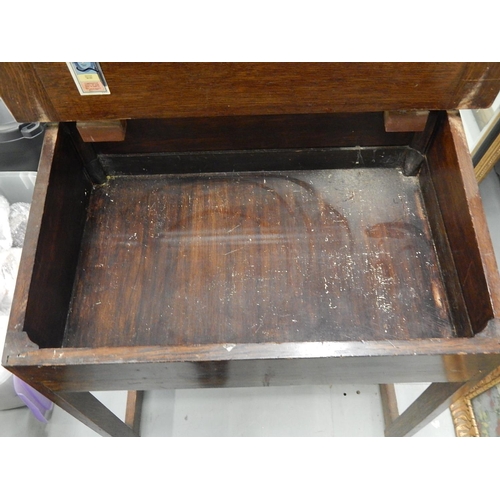 576 - Vintage School Desk