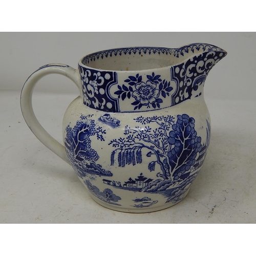 615 - T.G.G & Co Ltd Blue Jug