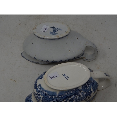 648 - X 2 Gravy Boats